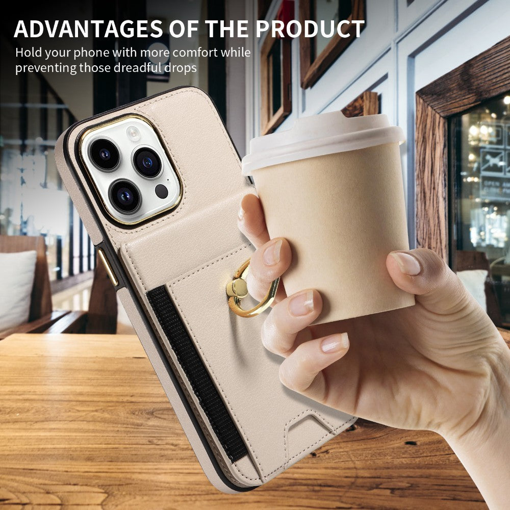 Flexible Ring Camera Phone Case – Shockproof, Slim Grip, and Stand Holder Cover