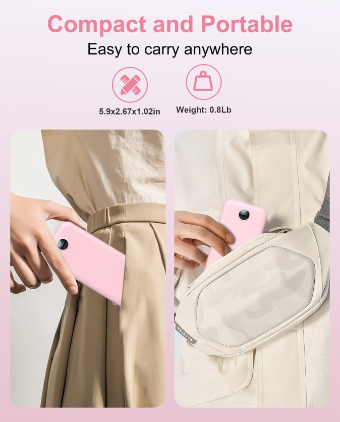 Fast Charging Power Bank with AC Socket & Dual-Wire Digital Display