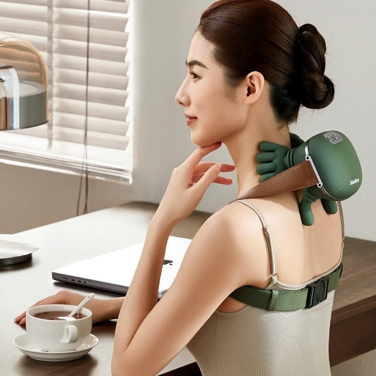 Electric Neck & Shoulder Massager – Wireless Deep Tissue Kneading Shawl for Back & Muscle Pain Relief