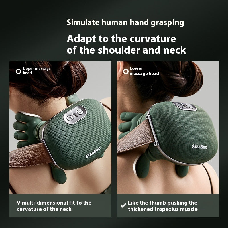 Electric Neck & Shoulder Massager – Wireless Deep Tissue Kneading Shawl for Back & Muscle Pain Relief