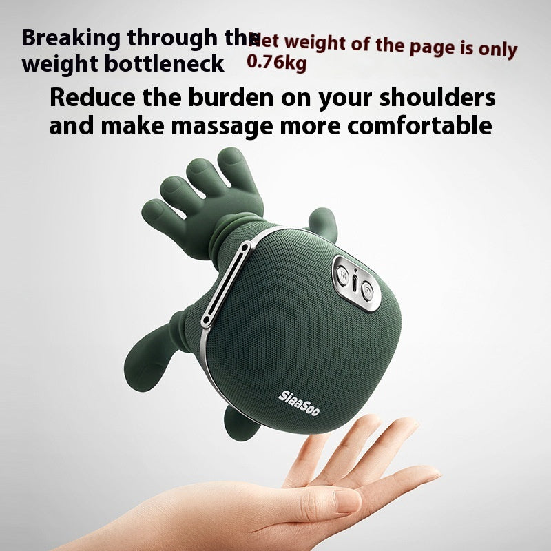 Electric Neck & Shoulder Massager – Wireless Deep Tissue Kneading Shawl for Back & Muscle Pain Relief