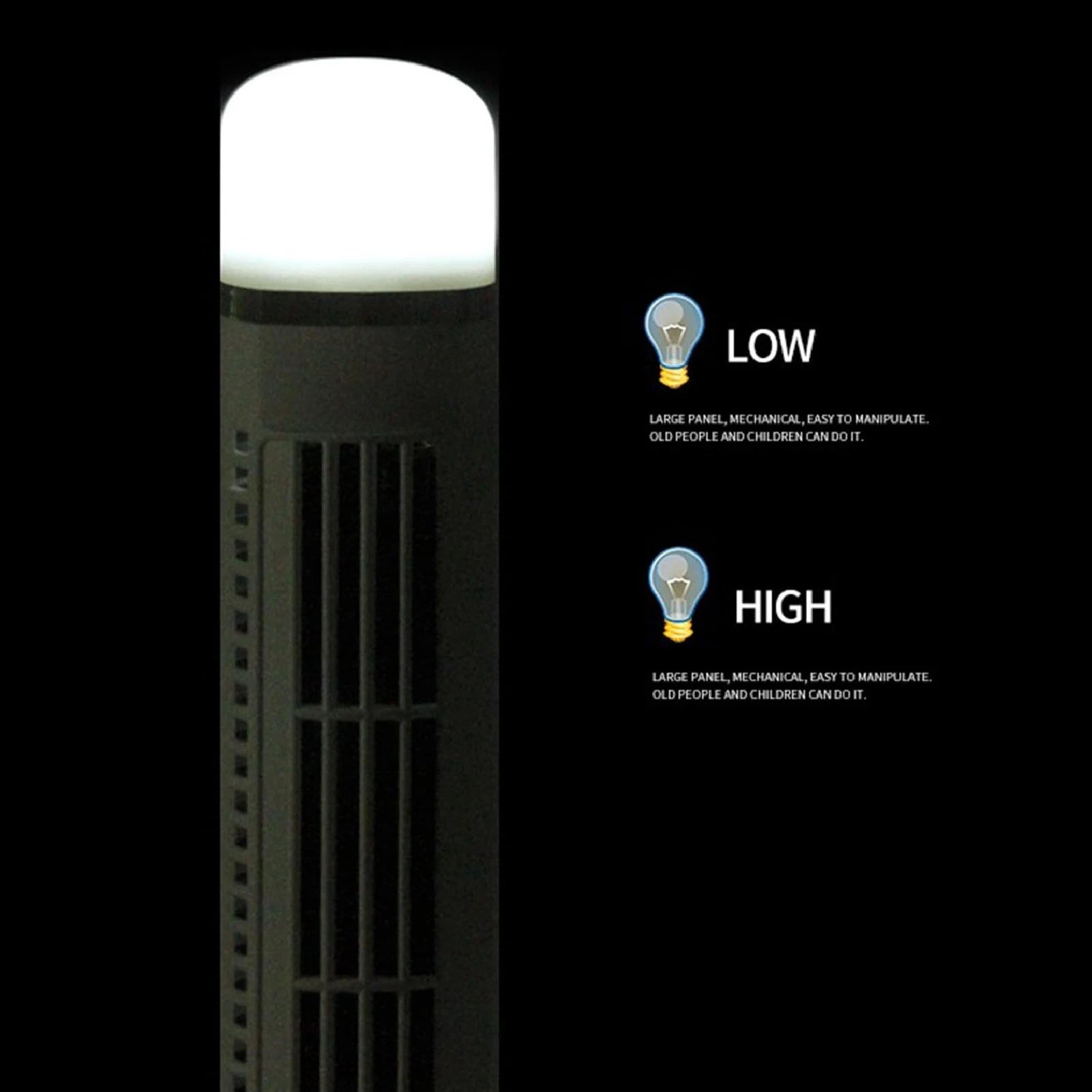 Bladeless Cooling Fan Table Fan Tower Bladeless Fan Bladeless Tower Fan Portable USB Desk Fan with Light for Home Bedroom